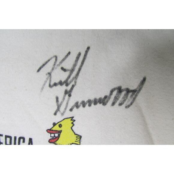 Trout Fishing in America T Shirt Signed Autographed Grimwood Idlet Sz M Vintage - Picture 4 of 6